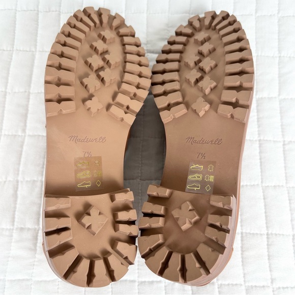 Madewell The Corinne Lugsole Loafer in Dried Maple Brown Size 7.5 NWOB - Picture 10 of 10